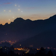 <font class="tempImageTitleThumbText">Venus And Mercury Conjunction</font><br>Giorgia Hofer<br>Jan 17 9:00am<br>Lorenzago di Cadore, Veneto, It