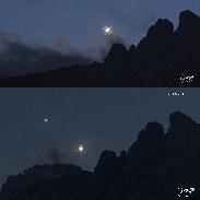 <font class="tempImageTitleThumbText">Venus And Jupiter Conjunction</font><br>Giorgia Hofer<br>Jun 30 11:02am<br>Laggio di Cadore