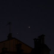<font class="tempImageTitleThumbText">Jupiter-Venus Alignment (2 Days To Peak)</font><br>Giorgio Rizzarelli<br>Aug 10 4:09am<br>Trieste, Italy
