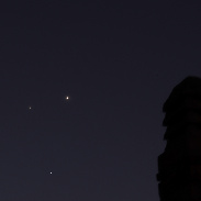 <font class="tempImageTitleThumbText">Jupiter-Venus Alignment (1 Day To Peak)</font><br>Giorgio Rizzarelli<br>Aug 11 4:57am<br>Trieste, Italy