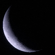 <font class="tempImageTitleThumbText">Waning Crescent Moon </font><br>Giovanni Barbieri <br>Aug 9 4:38am<br>Pont-De-Loup Belgium 