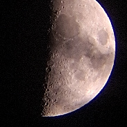 <font class="tempImageTitleThumbText">First Quarter Moon </font><br>Giovanni Barbieri <br>Sep 18 6:02pm<br>Bonefro Italy 