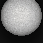 <font class="tempImageTitleThumbText">Giant Sunspot </font><br>Giovanni Passalacqua <br>May 24 9:37am<br>Ragusa -Sicily -italy 