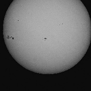 <font class="tempImageTitleThumbText">Giant Sunspot </font><br>Giovanni Passalacqua <br>Jun 26 8:49am<br>Ragusa -Sicily -italy 