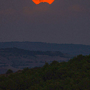 <font class="tempImageTitleThumbText">Full Moon </font><br>Giovanni Passalacqua <br>Sep 27 8:43pm<br>Hyblean mountains Italy Sicily 