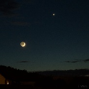 <font class="tempImageTitleThumbText">Meeting Between Moon And Venus</font><br>Gorazd Bizjan<br>May 20 7:57pm<br>Medvode, Slovenia