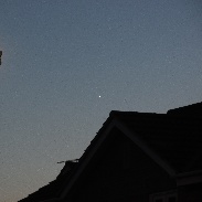 <font class="tempImageTitleThumbText">Venus And Jupiter</font><br>Gordon Ward<br>Jun 30 10:00pm<br>Hightown, Castleford, UK
