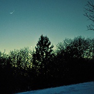 <font class="tempImageTitleThumbText">Crescent Moon And Venus From Cedar Rapids</font><br>Gregg Alliss<br>Jan 4 4:11pm<br>Cedar Rapids, Iowa