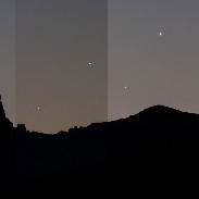 <font class="tempImageTitleThumbText">Venus And Mercury</font><br>Guillermo Abramson<br>Jan 12 10:35pm<br>Bariloche, Argentina