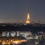 <font class="tempImageTitleThumbText">Moon-Venus-Regulus Conjunction Above Pari</font><br>Gwenael Blanck <br>Sep 19 11:58am<br>Saint-Cloud, near Paris, France