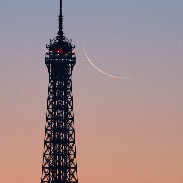 <font class="tempImageTitleThumbText">1.1% Waning Cresent Moon</font><br>Gwenael Blanck<br>Sep 10 8:58am<br>Saint-Cloud, France
