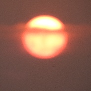 <font class="tempImageTitleThumbText">Sunset, With An Optical Illusion</font><br>Hari Kumar<br>Mar 1 5:13am<br>Trivandrum, India