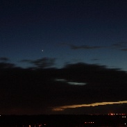 <font class="tempImageTitleThumbText">Venus And Mars After Sunset</font><br>Heiko Ulbricht<br>Feb 8 6:08pm<br>Radebeul (Astronomical Observat