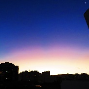<font class="tempImageTitleThumbText">Twilight Yellow Arch, Moon And Venus</font><br>Helio de Carvalho Vital<br>May 23 5:38am<br>Rio de Janeiro, Brazil