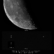 <font class="tempImageTitleThumbText">Venus, Jupiter, Waning Moon</font><br>Howard Eskildsen<br>Aug 18 6:38pm<br>Ocala, Florida, USA