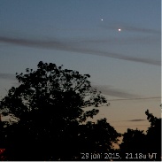 <font class="tempImageTitleThumbText">Venus + Jupiter And Lots Of Lights</font><br>Jacob Kuiper<br>Jun 30 12:38pm<br>Steenwijk, The Netherlands