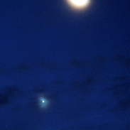 <font class="tempImageTitleThumbText">The Moon And Venus. </font><br>James Coleman<br>Sep 19 4:15pm<br>Leicestershire, England, UK