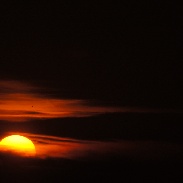 <font class="tempImageTitleThumbText">Sunspot AR1944 At Sunset, Without Filter</font><br>James Imoto<br>Jan 6 8:24am<br>Lighthouse Beach, Santa Cruz, C