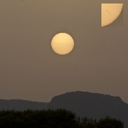 <font class="tempImageTitleThumbText">Sunset, Sunspots, Calima, Saharan Dust</font><br>Jarrod Bennett<br>Jul 21 7:13am<br>Busot, Spain