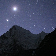 <font class="tempImageTitleThumbText">Venus, Jupiter And Mars Conjunction </font><br>Jeff Dai<br>Oct 23 8:14am<br>Yading, Sichuan, China