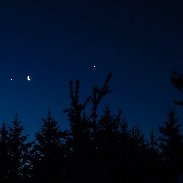 <font class="tempImageTitleThumbText">Venus, Moon, Jupiter Alignment </font><br>Jeff Robinson<br>Jan 31 2:47pm<br>Kaministiquia, Ontario, Canada