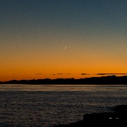<font class="tempImageTitleThumbText">Crescent Moon & Venus</font><br>Jeff Tisl<br>Oct 3 4:08am<br>Grand Marais, Minnesota, USA