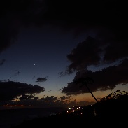 <font class="tempImageTitleThumbText">Conjunction Venus And Jupiter</font><br>Joerg Schoppmeyer<br>Aug 27 5:53pm<br>Hotel Palm&Spa, Reunion Island