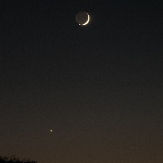 <font class="tempImageTitleThumbText">Conjunction.Moon & Venus</font><br>John Baxter<br>Oct 4 12:51am<br>New Concord, OH