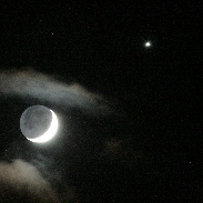<font class="tempImageTitleThumbText">Moon, Venus Conjunction</font><br>John C McConnell<br>Jan 3 10:01pm<br>Maghaberry Northern Ireland.