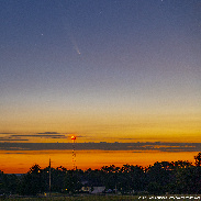 <font class="tempImageTitleThumbText">Comet NEOWISE C/2020 F3 Close-up At Dawn</font><br>John Chumack<br>Jul 16 11:27am<br>Enon/Fairborn, Ohio USA