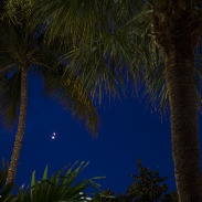 <font class="tempImageTitleThumbText">Venus & Jupiter Conjunction</font><br>John Chumack<br>Jul 1 5:22pm<br>Sanibel Island, Florida