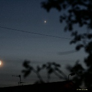 <font class="tempImageTitleThumbText">Moon And Venus.</font><br>John McConnell<br>May 18 4:04pm<br>Maghaberry Northern Ireland.