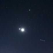 <font class="tempImageTitleThumbText">Moon, Venus, Mars, Jupiter, The ISS, Taur</font><br>John Stetson<br>Nov 7 11:59am<br>Quaker Ridge, Casco, Maine