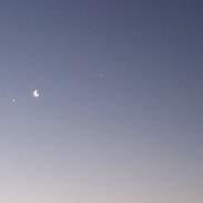 <font class="tempImageTitleThumbText">Venus Jupiter And The Moon</font><br>Jon Decker<br>Jan 31 12:04pm<br>Saugerties, NY USA