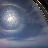 <font class="tempImageTitleThumbText">Sun Halos From An Aircraft</font><br>Jonathan Harmon<br>Oct 6 5:21pm<br>Over Shenandoah Valley, VA abou