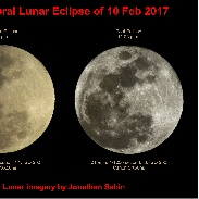 <font class="tempImageTitleThumbText">Penumbral Lunar Eclipse</font><br>Jonathan Sabin<br>Feb 11 9:15pm<br>Ellenton, Florida