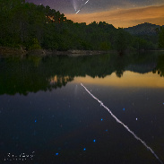 <font class="tempImageTitleThumbText">Comet NEOWISE C/2020 F3 And ISS</font><br>Juan Carlos Casado<br>Jul 27 10:07am<br>Boadella reservoir, Girona, Spa