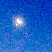 <font class="tempImageTitleThumbText">Pre-dawn Venus/moon Occulation </font><br>Jule A<br>Dec 7 4:21pm<br>South Lake Tahoe California