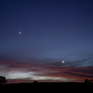 <font class="tempImageTitleThumbText">Moon, Venus, Mars & Jupiter Conjunction.</font><br>KEVIN DILETTI<br>Nov 8 6:40pm<br>Central West of New South Wales
