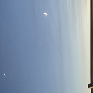 <font class="tempImageTitleThumbText">Jupiter, Venus, Our Moon</font><br>Keith-Michael Ross<br>Jun 17 2:58pm<br>Oak Creek, WI