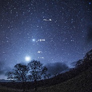 <font class="tempImageTitleThumbText">3 Planets ( Jupiter,Venus, Mars And Earth</font><br>Kouji Ohnishi<br>Nov 16 12:15pm<br>Togakushi, Nagano, Japan
