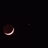 <font class="tempImageTitleThumbText">Moon, Jupiter, Venus, Conjunction </font><br>Larry Isenberg<br>Feb 23 5:03pm<br>Ocala, Florida