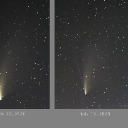 <font class="tempImageTitleThumbText">Comet NEOWISE Collage</font><br>Lauri Kangas<br>Jul 27 5:41am<br>Fort Frances, Ontario, Canada