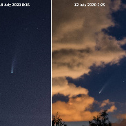 <font class="tempImageTitleThumbText">Comet Neowise 12-18-24 July At Same Time</font><br>Leon van den Oetelaar<br>Jul 25 3:58pm<br>Haarlem, The Netherlands