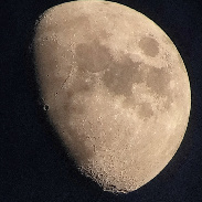 <font class="tempImageTitleThumbText">9.7 Day Old Waxing Moon.</font><br>Les Brooks <br>May 25 8:48pm<br>East Shore Village, Seaham, Dur