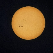 <font class="tempImageTitleThumbText">Large Sunspot Group </font><br>Les Brooks <br>Jun 28 10:00am<br>East Shore Village, Seaham, Dur