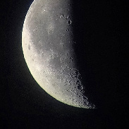 <font class="tempImageTitleThumbText">Waning Crescent Moon</font><br>Les Brooks <br>Aug 7 3:22am<br>East Shore Village, Seaham, Dur