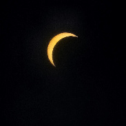 <font class="tempImageTitleThumbText">Deep Partial Solar Eclipse</font><br>Les Brooks <br>Aug 12 8:26pm<br>East Shore Village, Seaham, Dur