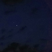 <font class="tempImageTitleThumbText">Jupiter - Venus Conjunction.</font><br>Les Brooks<br>Aug 12 5:32am<br>Seaham, Durham, UK.