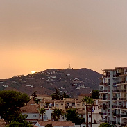 <font class="tempImageTitleThumbText">Sunset Through Fog And Low Cloud</font><br>Les Brooks<br>Oct 2 6:05pm<br>Nerja, Andalusia, Spain.